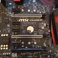 Дънна платка MSI Z170 Z170A GAMING M7 MS-7976 + I7-6700k 4000MHz 4200MHz(turbo) L2-1MB L3-8MB , снимка 3 - Дънни платки - 35979474