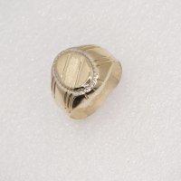 Мъжки златни пръстени  14К-585 , снимка 8 - Пръстени - 39545833