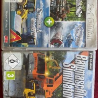 Дискове за игра: Baumashinen simulator, Simulator 2+1 Edition , снимка 1 - CD дискове - 44825403