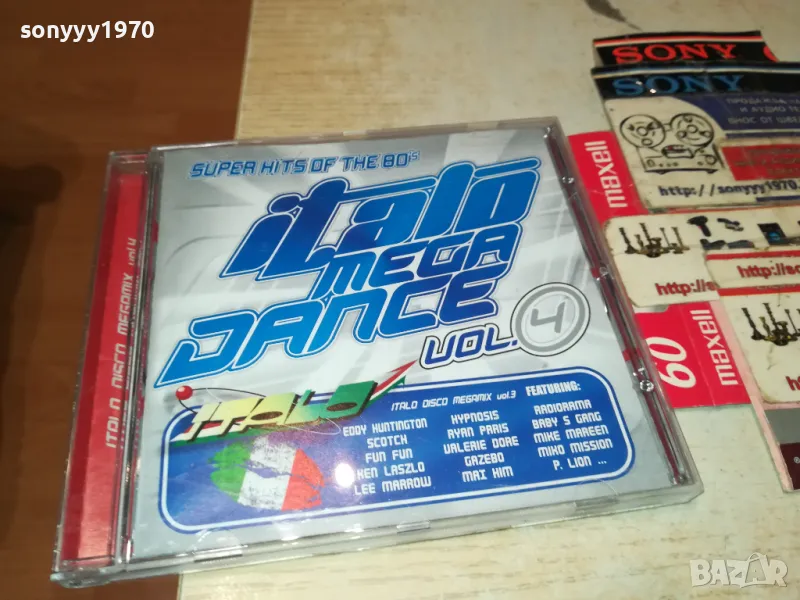 ITALO MEGA DANCE 4 CD 0304251731, снимка 1