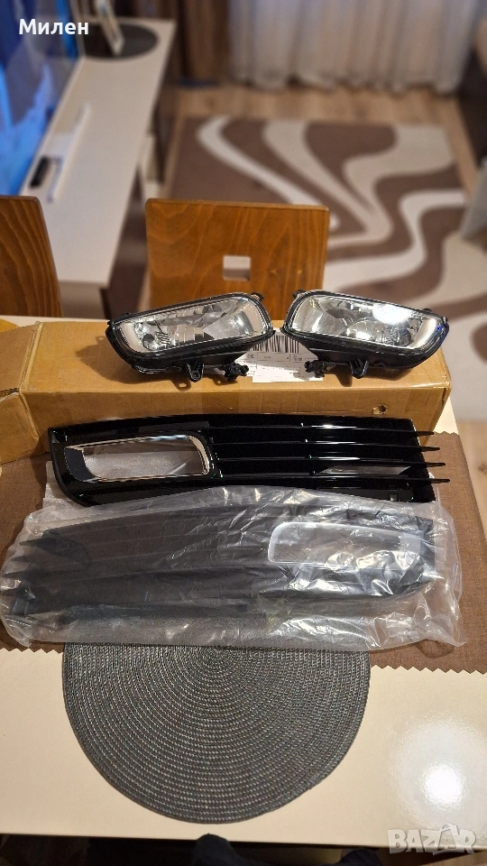 решетки и халогени за Audi A8 D3, снимка 1