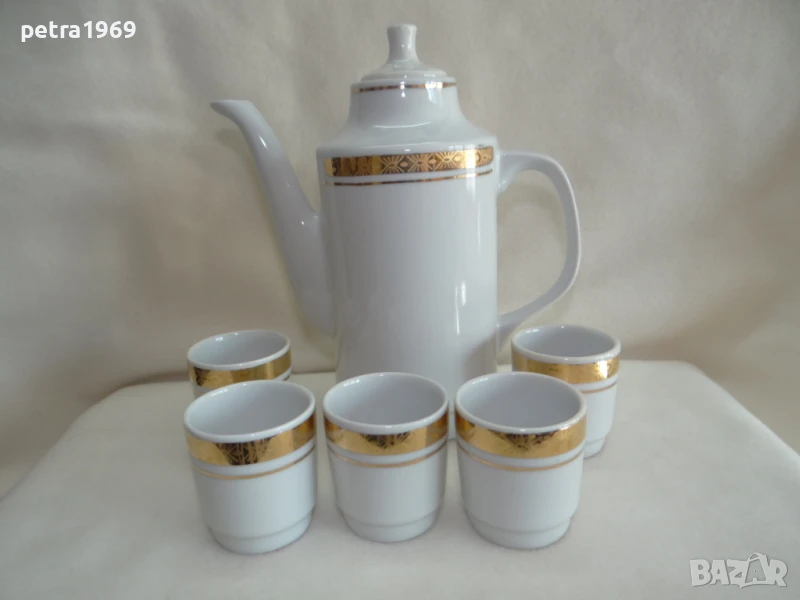 Порцеланов сервиз за ракийца, на "Дянко Стефанов", снимка 1