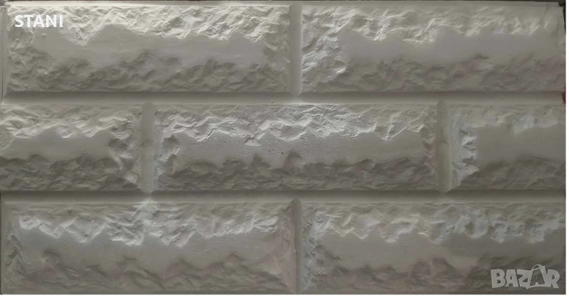 гипсови облицовки полифасада тип тухла, снимка 1