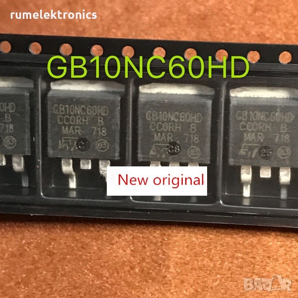 STGB10NC60HD, снимка 1