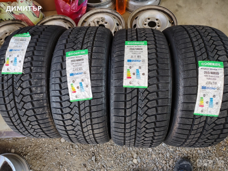 4бр.НОВИ зимни гуми GOODRIDE 255 40 19 DOT25 цена за брой, снимка 1