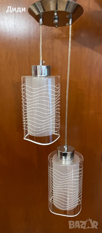 ПЕНДЕЛ с две чашки и регулеруема височина, снимка 1