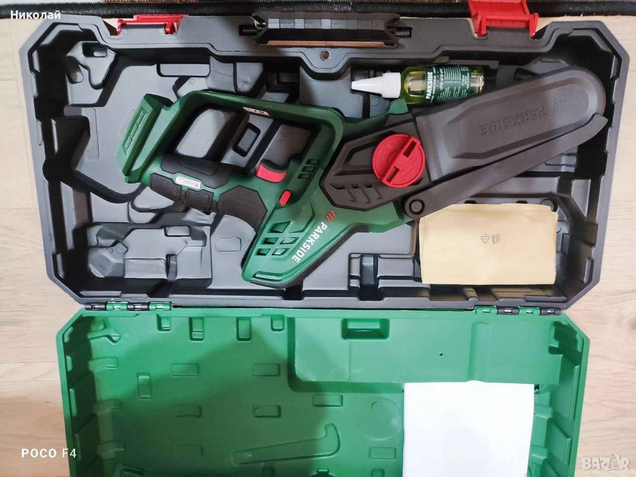 За части/ремонт!Акумулаторна резачка Parkside PAGHS 20 Li C3, снимка 1