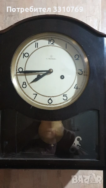 Рядка находка-стенен часовник Юнгханс., снимка 1