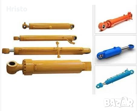 Ремонт на хидравлични и пневматични цилиндри крикове за багери трактори и кранове, снимка 1