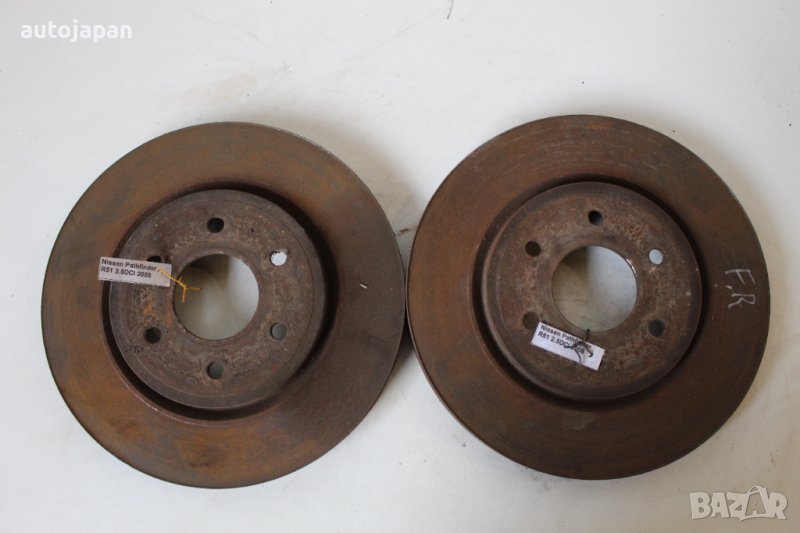 Предни спирачни дискове Нисан патфайндер р51 2.5дци 08г Nissan pathfinder r51 2.5dci 2008, снимка 1