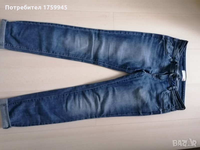Дамски сини дънки, снимка 1