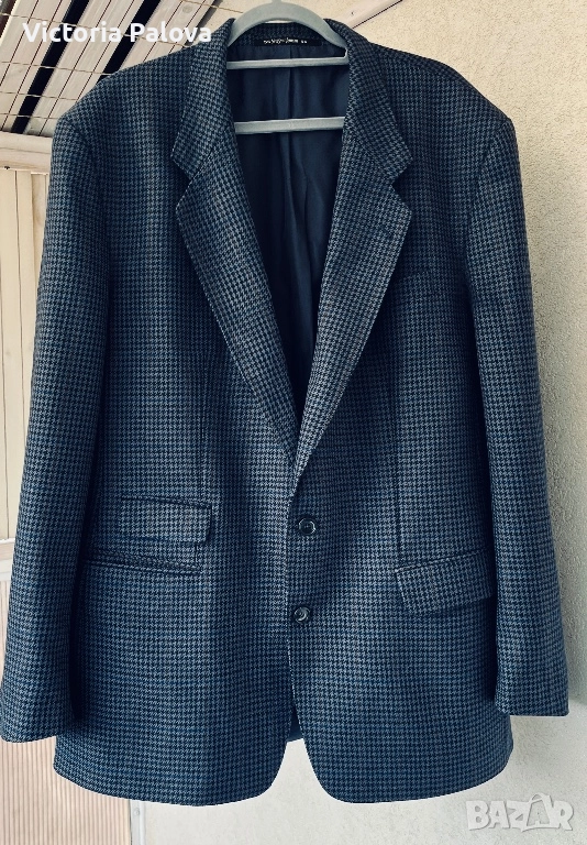 LUXURY модна къща YVES SAINT LAURENT винтидж сако 100% агнешка вълна, снимка 1