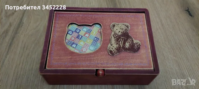 кутия музикална дърво , снимка 1