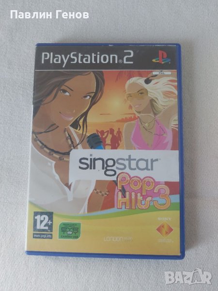 Singstar Pop Hits 3 Ps2 PlayStation 2 плейстейшън 2, снимка 1