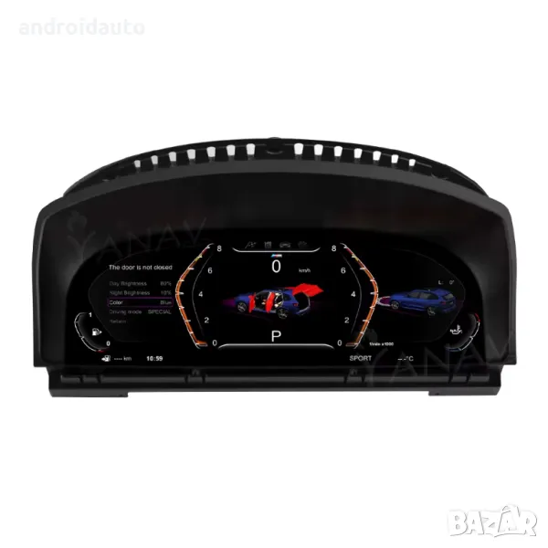 Дигитален километраж 12.3" BMW E65/E66 CCC system LINUX SYSTEM, снимка 1