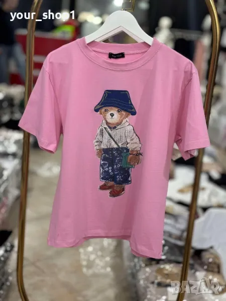 2 цвята дамска тениска Bear , снимка 1