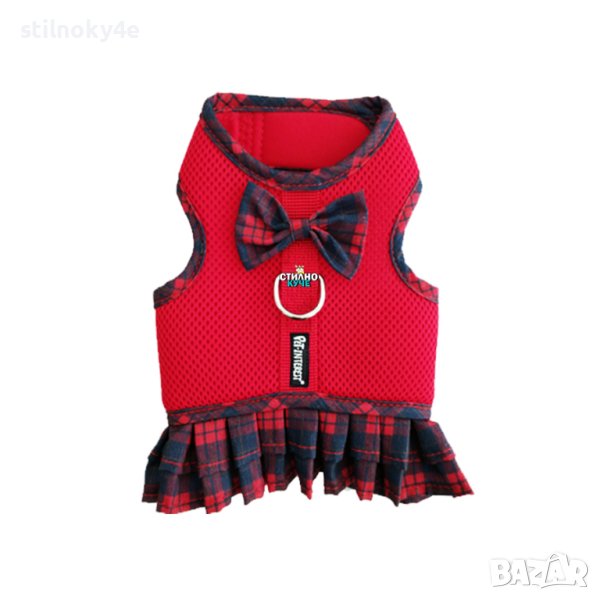 Широк нагръдник за куче, имитиращ пола Кучешки мрежест нагръдник Широки нагръдници за кучета, снимка 1