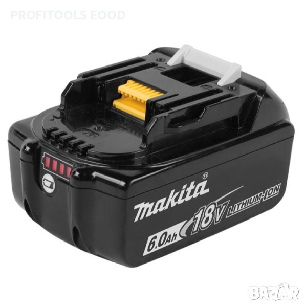 Акумулаторна батерия Makita Li-Ion за електроинструменти 18 V, 6 Ah, BL 1860B, снимка 1