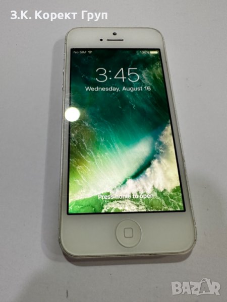Смартфон Apple iPhone 5 16GB, снимка 1