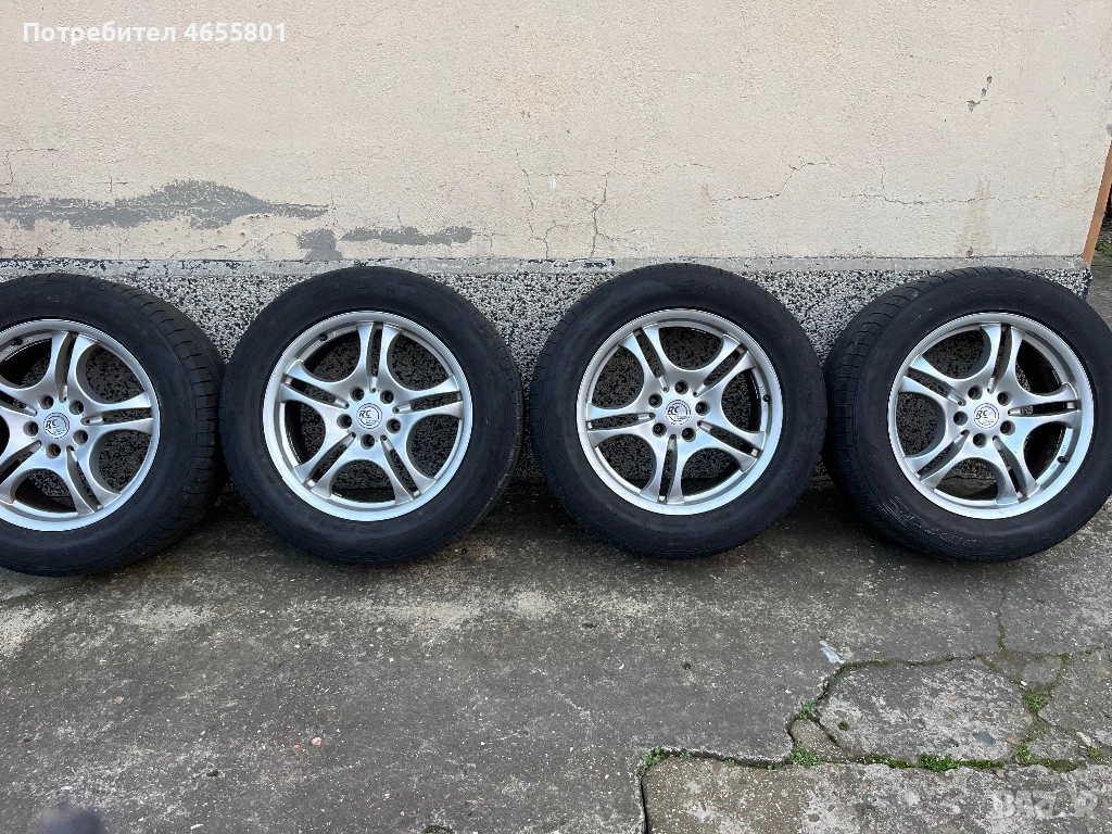 Джани с гуми 18 5х120, снимка 1