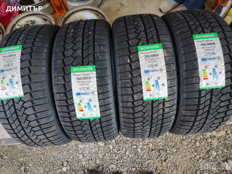 4бр.НОВИ зимни гуми GOODRIDE 245 40 19 DOT25 цена за брой, снимка 1