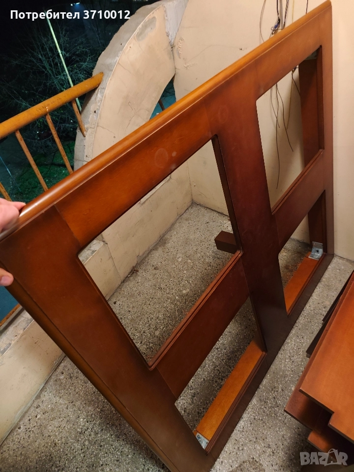 масивна дървена маса, снимка 1