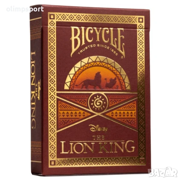 Карти за игра Bicycle Disney Lion King , снимка 1