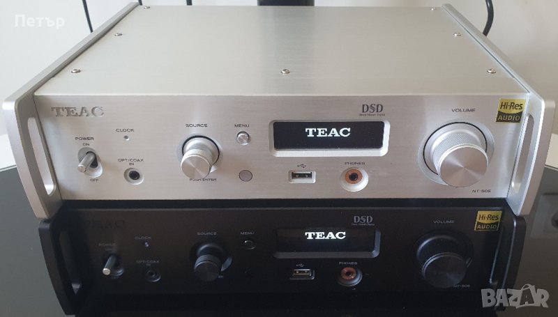 Teac NT-505 silver - 2x AKM4497 DAC, Streamer, Phono&Preamp, снимка 1