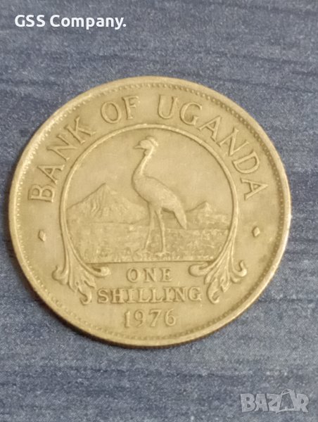 1 шилинг (1976) Уганда, снимка 1