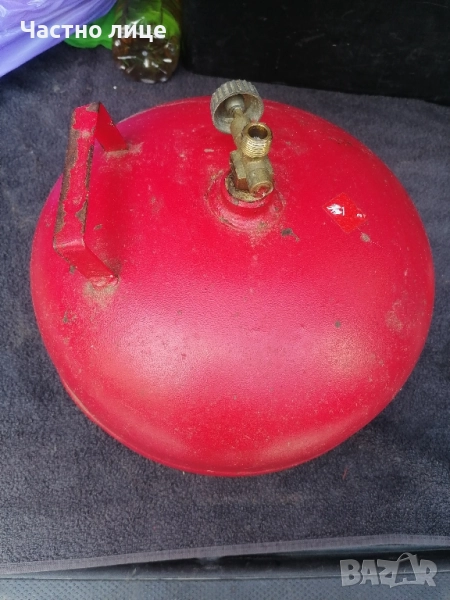 Намалена туристическа газова бутилка , снимка 1