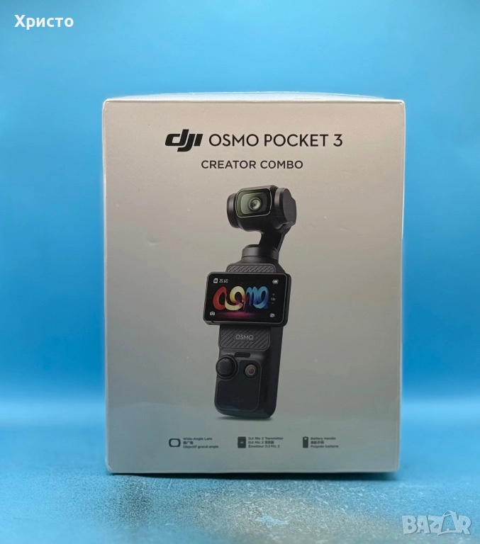 НОВО!!! Екшън камера DJI – Osmo Pocket 3 Creator Combo, снимка 1