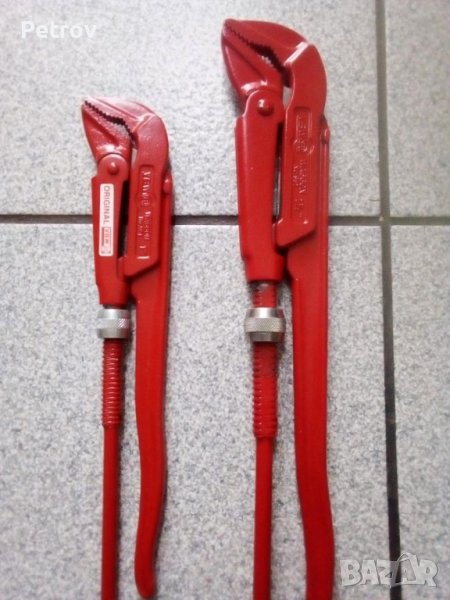 VBW WAGGON No.951 - Made in West Germany - 1"+ 1 1/2" ЧИСТО НОВИ ПРОФЕСИОНАЛНИ Тръбни Ключове !!!!!!, снимка 1