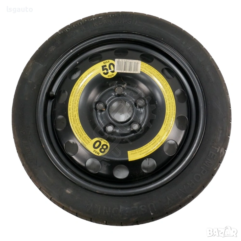 Резервна гума 5x112 патерица R16 Seat Altea 2004-2015 ID: 157471, снимка 1