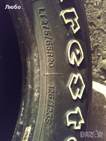 Продавам eдиничнa джиповa гумa 275/65 R 20, снимка 1