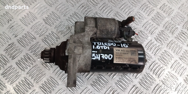 Стартер Seat Toledo 1.6TDI 2016г.	, снимка 1