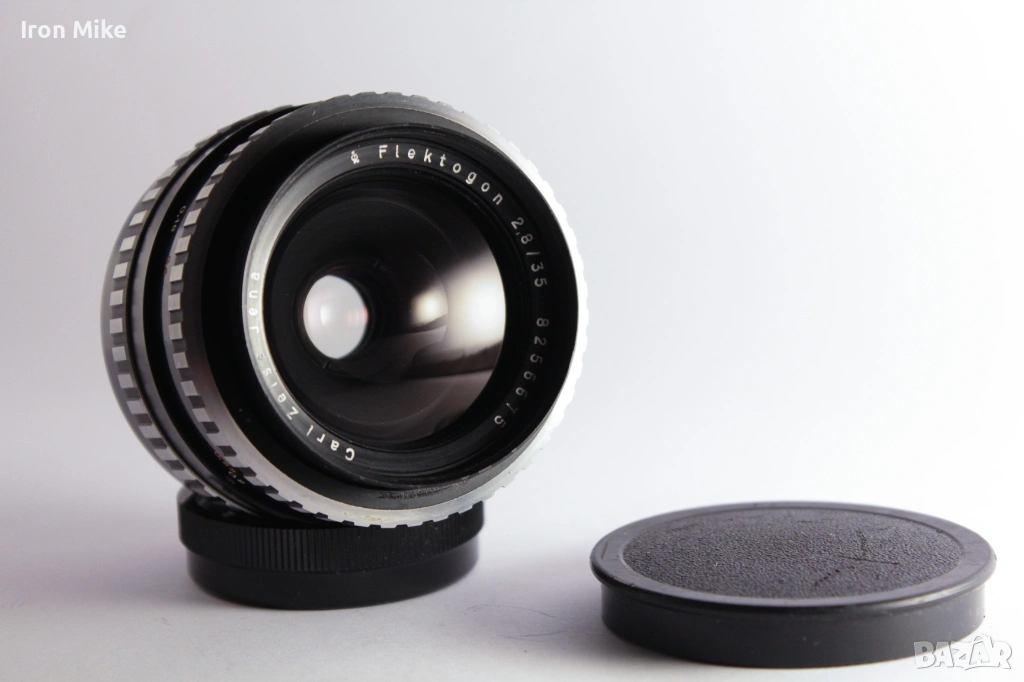 Carl Zeiss Jena Flektogon 35mm f/2.8 M42 обектив отличен, снимка 1