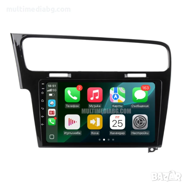 Volkswagen Golf 7 2013г-2017г Мултимедия Навигация Android, снимка 1