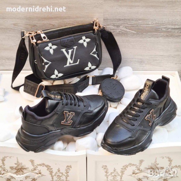 Дамски спортни обувки и чанта Louis Vuitton код 114, снимка 1