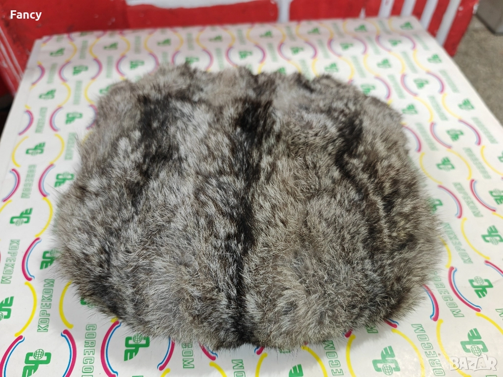 Моф/кожен муф от заек/ръкавици, снимка 1