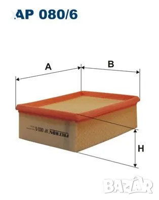 FILTRON AP080/6 Въздушен филтър 2.0 HDi CITROEN Xsara / PEUGEOT 206 / PEUGEOT 206 SW / 1999-2024    , снимка 1