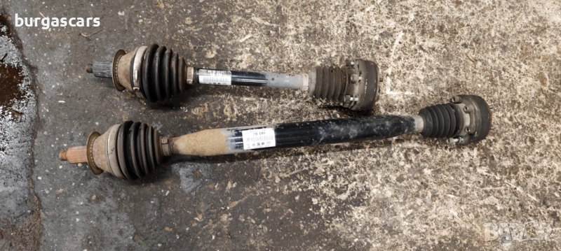 Полуоска лява дясна 6Q0 407 272 / 6Q0 407 271 Skoda Fabia II 1.2 - 80лв, снимка 1