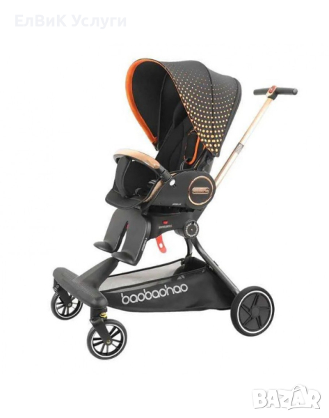 Сгъваема бебешка количка 350лв., снимка 1