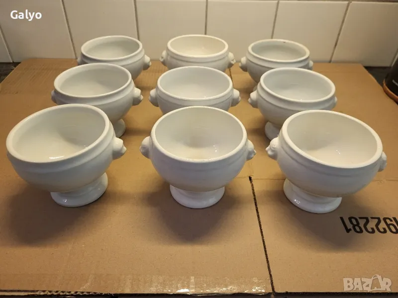 Купички за супа на столче Френски стил 400мл, снимка 1