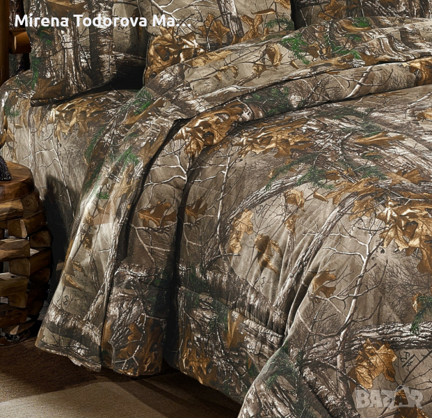 Realtree AP Percale Sheet Set 137см x 191см чаршафи, снимка 1