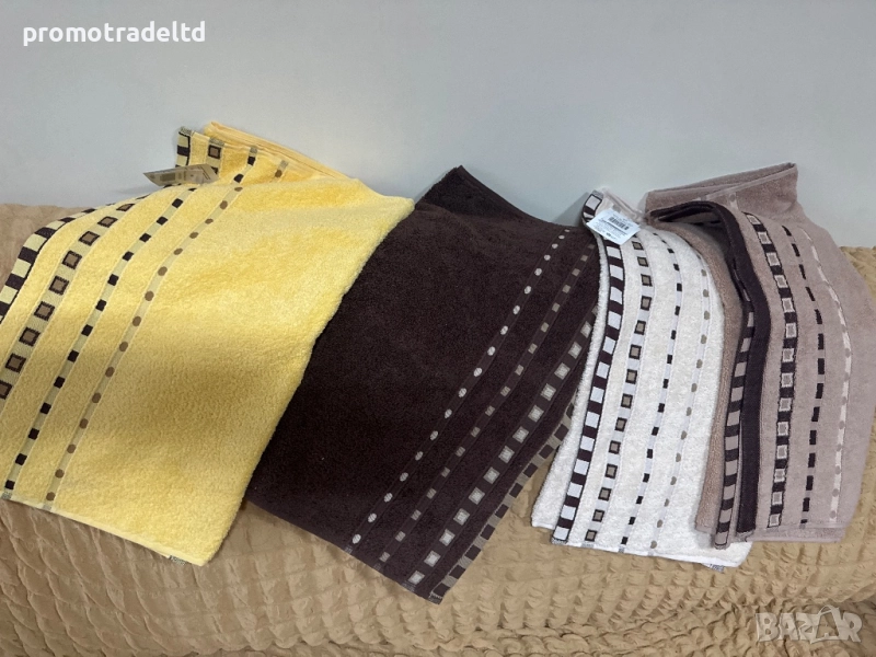 Български хавлиени кърпи микропамук 50/85см., снимка 1