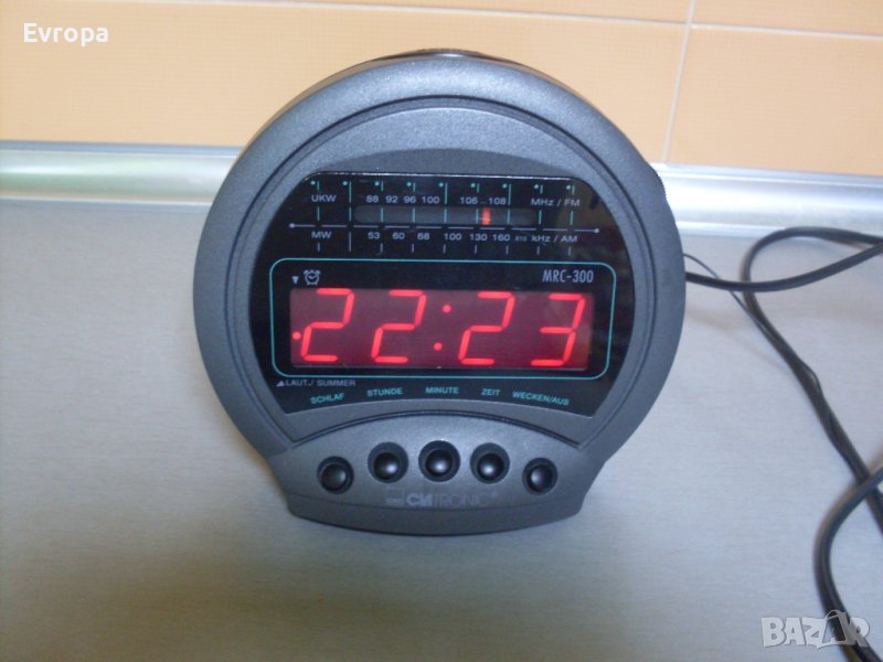 Радио часовник с аларма., снимка 1
