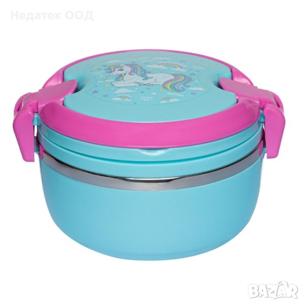 Термо кутия за храна, Veraman Unicorn, 720 ml, Тюркоаз, снимка 1