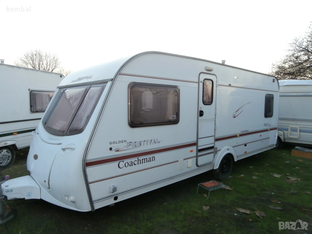 Coachmen 4 местна каравана - СТАЦИОНАРНО ПОЛЗВАНЕ ФРЕНСКА СПАЛНЯ, снимка 1