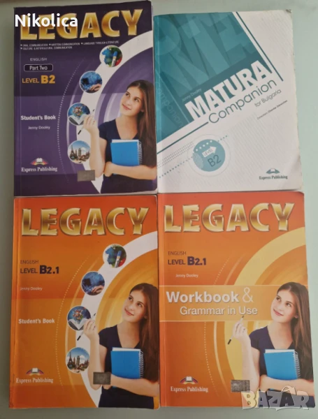 Учебници и учебни тетрадки по Английски език Legacy B2 и B2.1, снимка 1