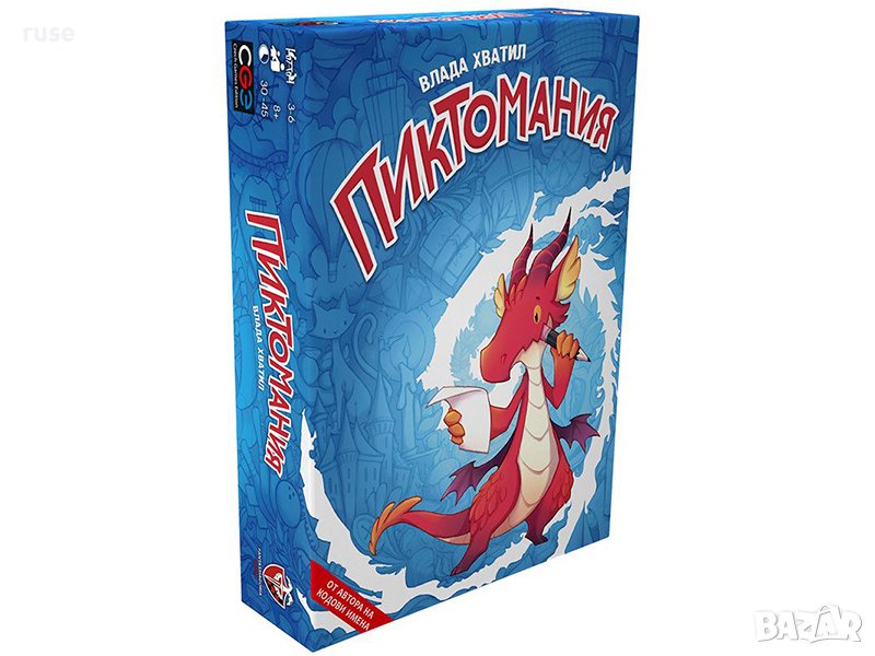 НОВИ! Настолна игра Пиктомания парти игра с рисуване, снимка 1